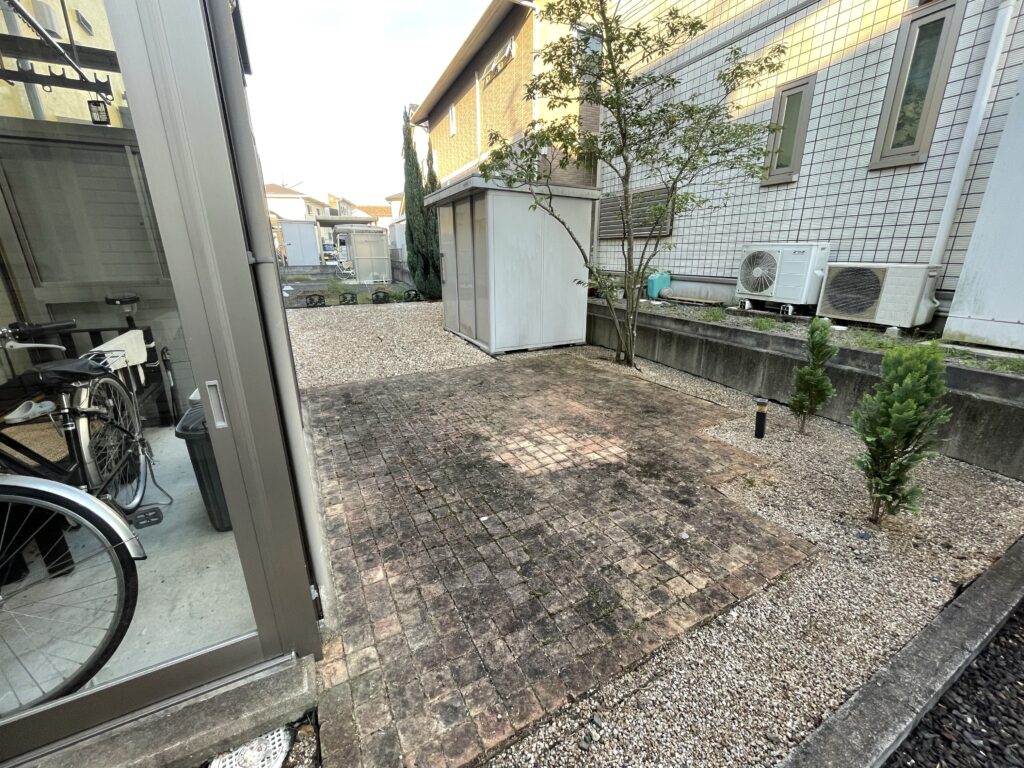 草抜き後